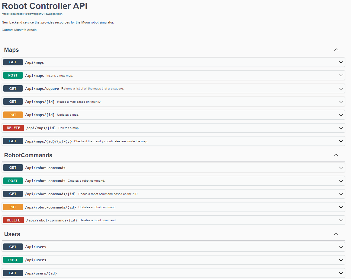 Moon rover simulation